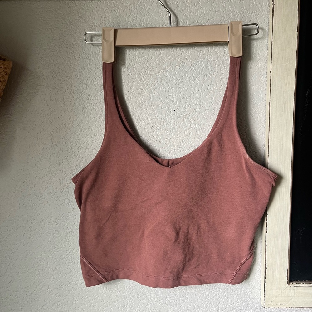 Lululemon Align Cropped Tank Ancient Copper‎